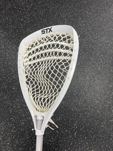 Used STX 6000 Mens Goalie Stick White 11849-S000034230