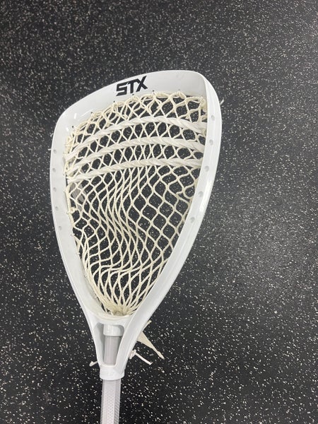 Used STX Shield + 6000 Shaft Goalie Stick White 11849-S000034230