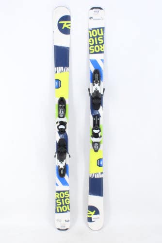 Rossignol Terrain Kids Skis with Bindings - 140 cm Used