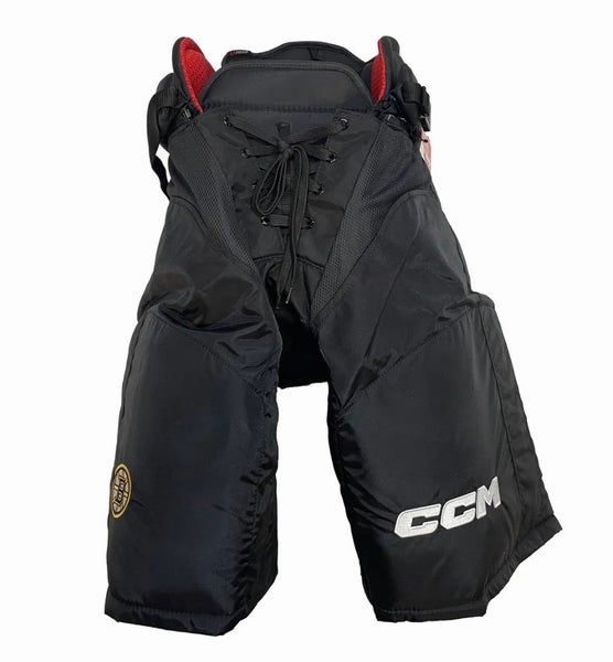 BLACK CCM HP45 BOSTON BRUINS PANTS NEW SIZE LARGE