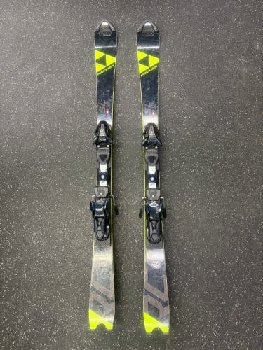 Fischer RC4 Race Jr 135 cm Racing Skis With Bindings Max Din 11 (Used)