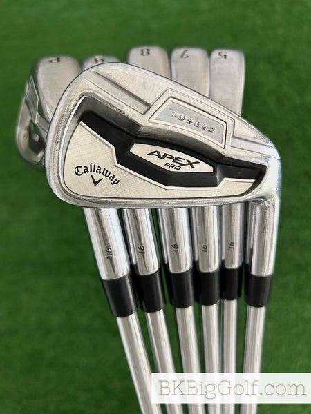 Callaway Apex Pro 16 Forged Iron Set 5-P / NS Pro Modus Tour 120 Stiff