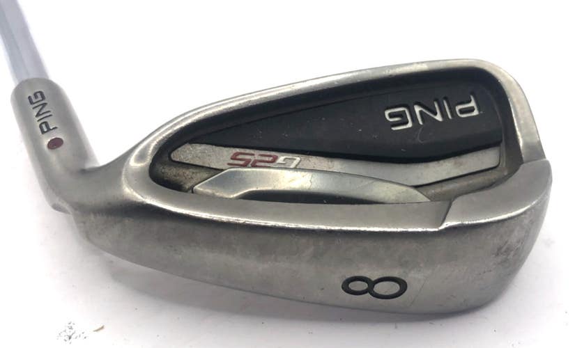 PING G25 8 IRON BLACK DOT CFS STEEL STIFF SHAFT *Good*