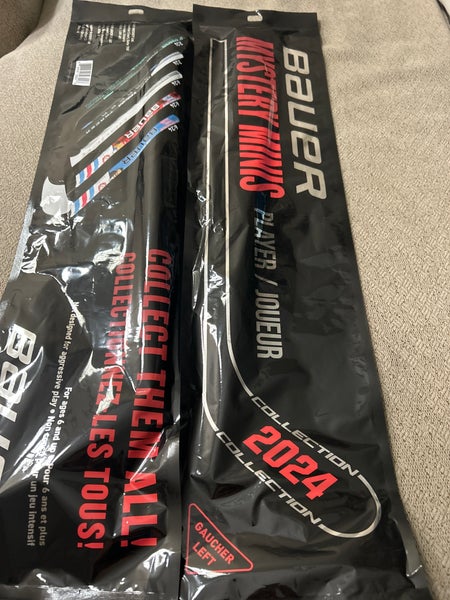 Bauer Mystery Mini Left Hand Hockey Sticks Set of 2 (New)
