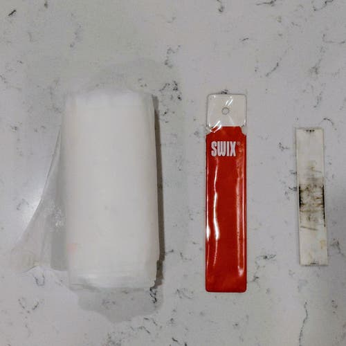 Swix Bundle: Fine Ceramic Stone & Fiberlene Towel Edge Sharp Polish Deburr Wax