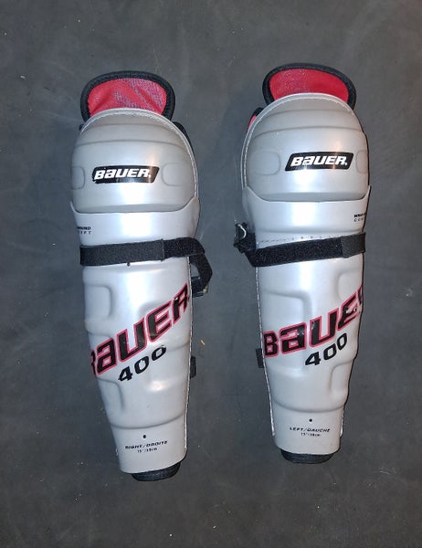 Senior Bauer SG 400 15" Shin Pads (Used)