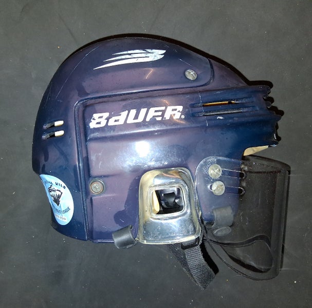 Medium Blue Bauer HH4000 Helmet (Used)