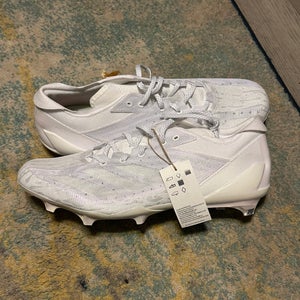 Adidas Adizero Electric Speed Juice Football Cleats Mens Size 14 White
