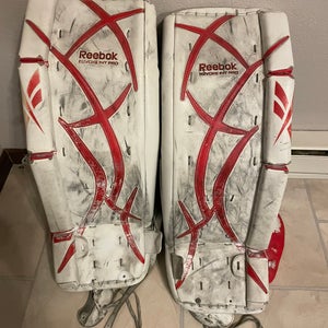 29" Reebok Revoke Pro Zone Goalie Leg Pads (Used)