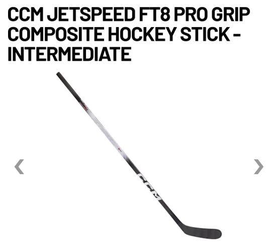 Intermediate CCM JetSpeed FT8 Pro Right Handed Hockey Stick P29 65 Flex (Used)