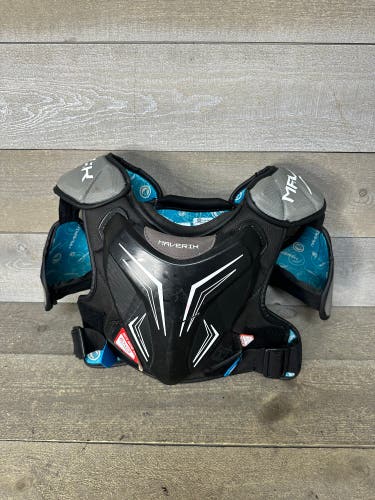 Maverik Charger EKG Shoulder Pads Lacrosse Size Small 4' 6" - 5' 3"