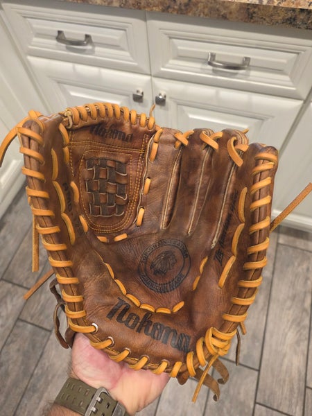 Nokona RH American Legend AMG-175 Baseball Glove 12" Relaced Reconditioned