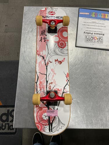 Used PUNISHER SKATEBOARD Complete Skateboard Pink Regular 11614-S000226744