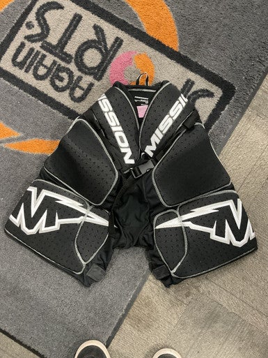 Used Mission HOCKEY PANT Senior Pant Black SM 11614-S000226742