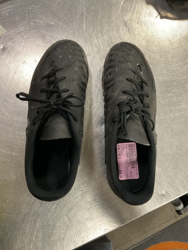 Used Nike TIEMPO CLEATS Soccer Cleats Black Junior 05.5 11614-S000226738