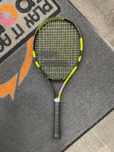 Used Babolat NADAL JR 26 Junior Tennis Racquet Yellow 26" 11614-S000226735