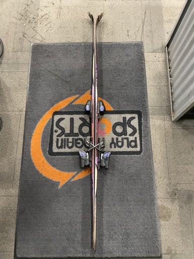 Used Salomon EVOLUTION LITE Womens DH Ski/Binding Black 165 cm 11614-S000226731