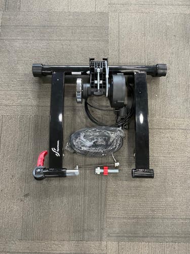 Used SPORTNEER MAGNETIC BIKE TRAINER STAND Bike Accessory Black 11614-S000226720
