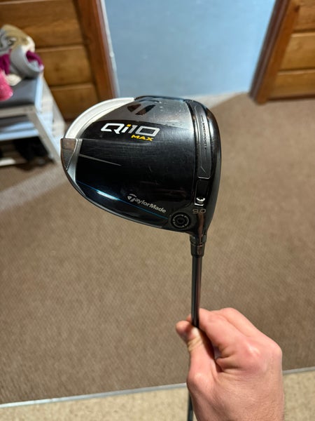 Men's 2024 TaylorMade Qi10 Max Right Handed Driver Extra Stiff Flex 9 Loft (Used)
