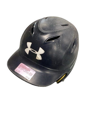 Used Under Armour BATTING HELMET Batting Helmet No Mask Black S/M 11613-S000173172