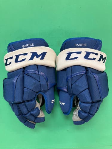 CCM Pro Model Gloves Tyson Barrie Leafs Pro Stock | 14”