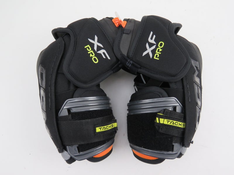 CCM Tacks XF Pro NHL Pro Stock Ice Hockey Player Elbow Pads Protective Size Senior Large
