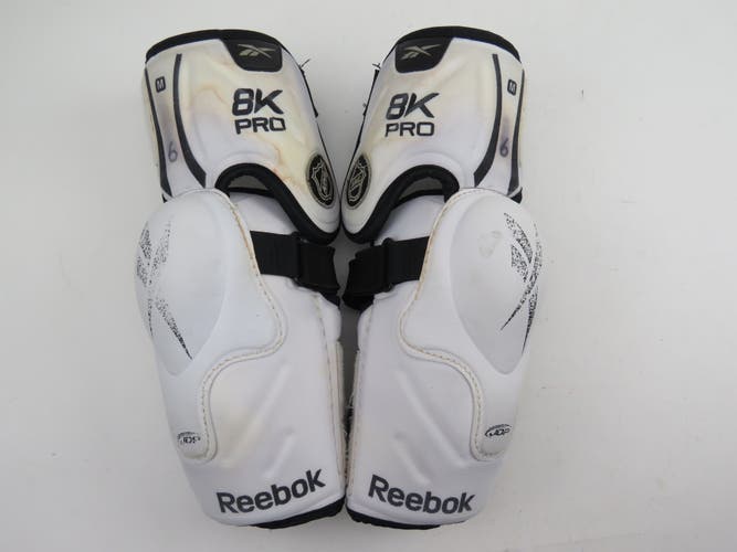 Reebok 8K NHL Pro Stock Hockey Elbow Pads Size 5 Medium JOFA Made in SWEDEN