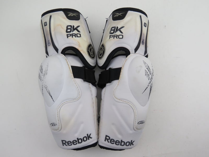 Reebok 8K NHL Pro Stock Hockey Elbow Pads Size 5 Medium JOFA Made in SWEDEN