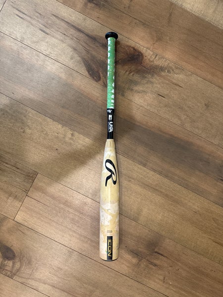 2025 Rawlings Icon Composite Bat USABat Certified (-10) 20 oz 30" (Used)
