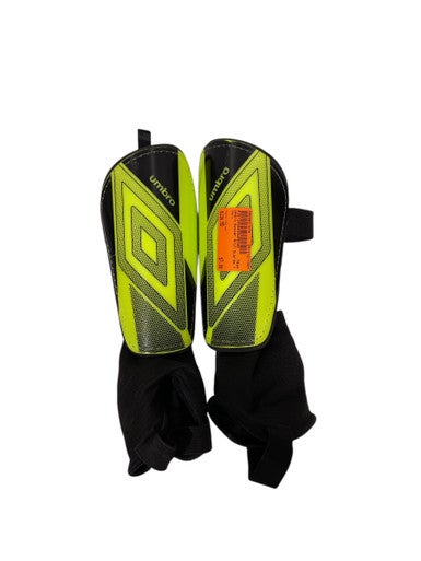 Used Umbro Soccer Shin Guards Youth Yellow MD 11847-S000031576