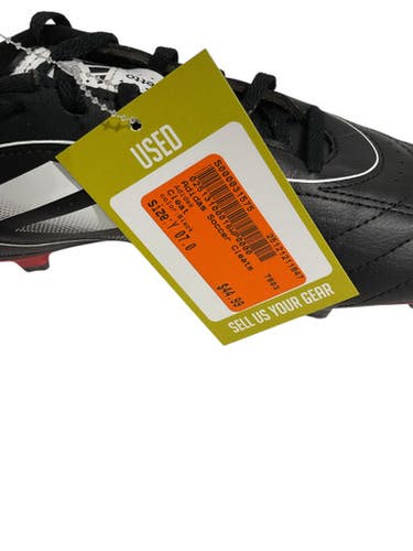 Used Adidas Soccer Cleats Black Youth 07.0 11847-S000031575
