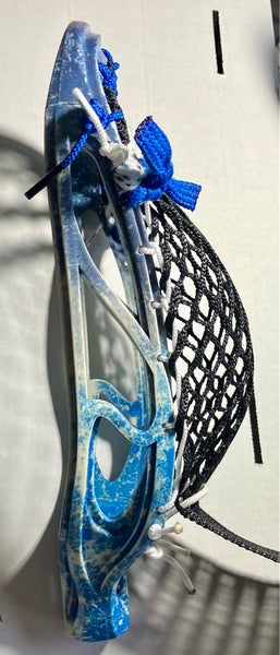 Warrior lacrosse OG men’s lacrosse head custom dyed blue freeze