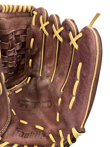 Used Franklin RTP 12 .5 BB/SB Glove RH Throw Brown 12 1/2" 11682-S000124471