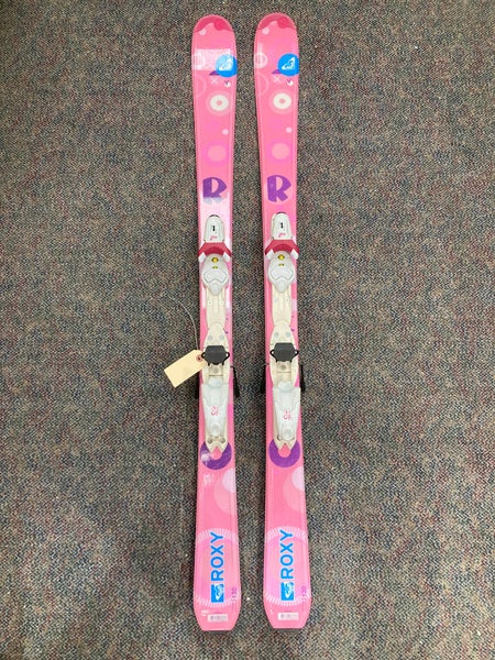 Roxy 130cm Skis W/ Roxy C5 Bindings