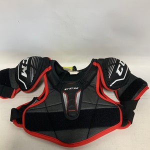 Used CCM JETSPEED EDGE Junior Shoulder Pads MD 11823-S000036317