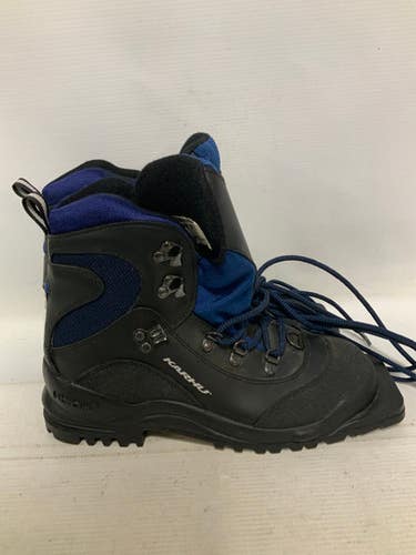 Used Karhu Womens 75MM XC Ski Boots Black W 06.5-07 / JR 4.5-05 11823-S000036301