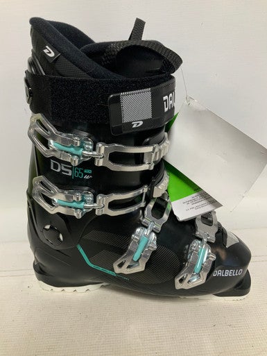 Used Dalbello D5 65 MX W Womens DH Ski Boot Black 265 MP - M08.5 - W09.5 11823-S000036293