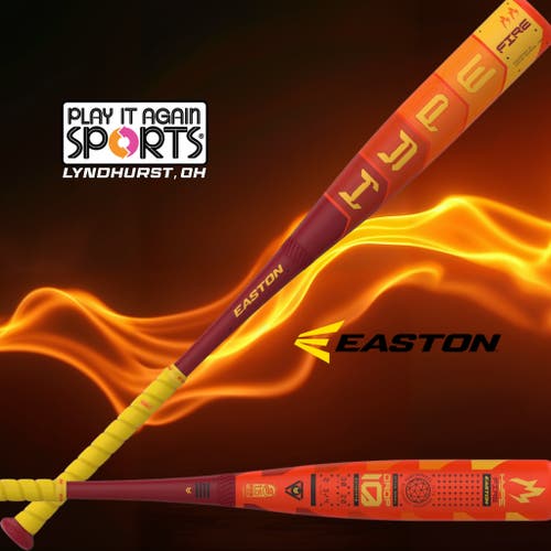 BRAND NEW! 2025 Easton Hype Fire Composite Bat (-10) 21 oz. 31”