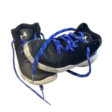 Used Under Armour Basketball Shoes Y Black Junior 01.5 11760-S000084403