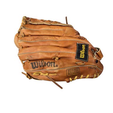 Used Wilson SIGNATURE MODEL BB/SB Glove RH Throw Brown 12" 11760-S000084381