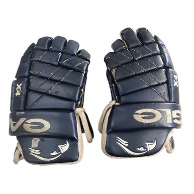 Used Eagle ODYSSEY X4 Senior Gloves Navy Blue 10" 11760-S000084349