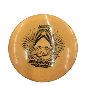 Used Innova STAR SHRYKE Disc Golf Driver Orange 11760-S000084345
