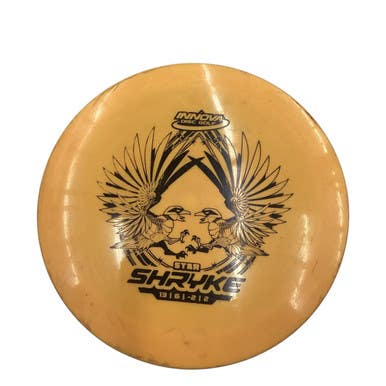 Used Innova STAR SHRYKE Disc Golf Driver Orange 11760-S000084345
