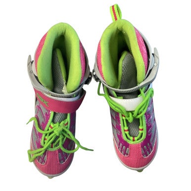 Used DBX DBX EQUINOX Junior Rec Fitness Skates Grey Adjustable 11760-S000084284