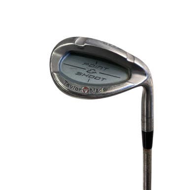 Used Taylormade POINT SHOOT Golf Wedge Mens RH Sand Wedge 11760-S000084235