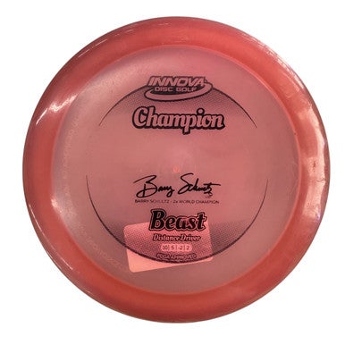 Used Innova CHAMPION BEAST Disc Golf Driver Red 11760-S000084220