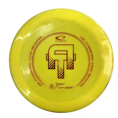 Used Latitude 64 BALLISTA PRO Disc Golf Driver Yellow 11760-S000084209