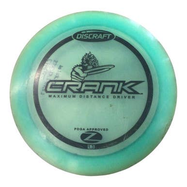 Used Discraft CRANK Disc Golf Driver Green 11760-S000084193