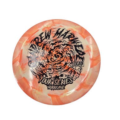 Used DGA HURRICANE Disc Golf Driver Orange 11760-S000084174