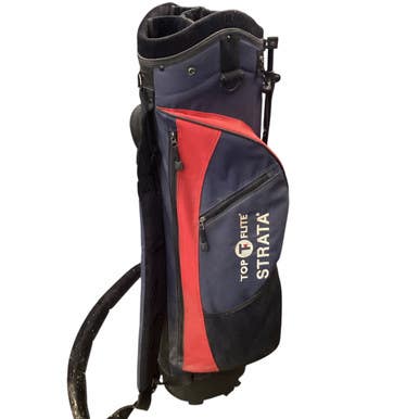 Used Top Flite TOP FLITE STRATA STAND BAG Mens Stand Bag Red And Navy Blue 11760-S000084152